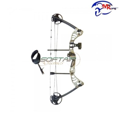 Arco Compound Aurora 30-55 libbre god camo Man Kung  (mk-cb50gc)