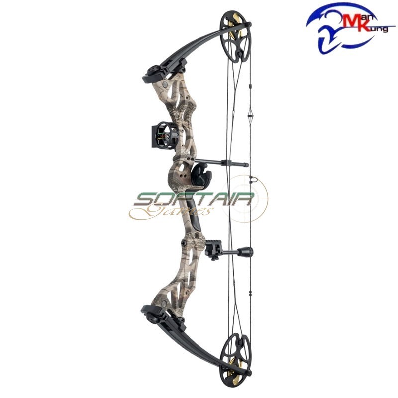 Arco Compound Fossil 30-70 libbre god camo Man Kung  (mk-cb75gc)