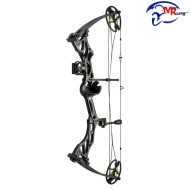 Arco Compound Fossil 30-70 libre nero, Man Kung  (mk-cb75b)
