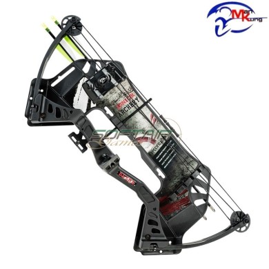 Man Kung Coumpound youth bow Besra 19-25 lbs black (mk-cbk1b)