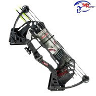Arco Compound per ragazzi Besra 19-25 libbre nero, Man Kung  (mk-cbk1b)