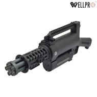 Rotary Minigun WE23-S Black WELL PRO (well23-S)
