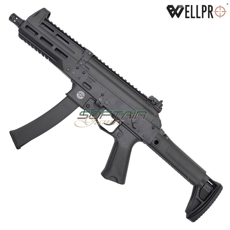 Electric rifle WE06 Black WELL PRO (well06-2)
