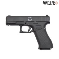 GAS Pistol G17 Black WELL PRO (well-g189)