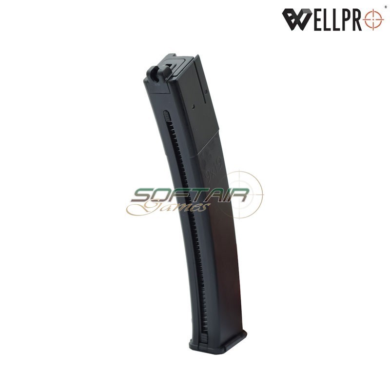Caricatore a GAS 38bb per W06 Black WELL PRO (carxg57)