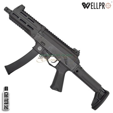 GAS rifle WE06 Black WELL PRO (well-g57)
