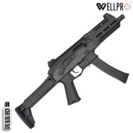 GAS rifle WE06 Black WELL PRO (well-g57)