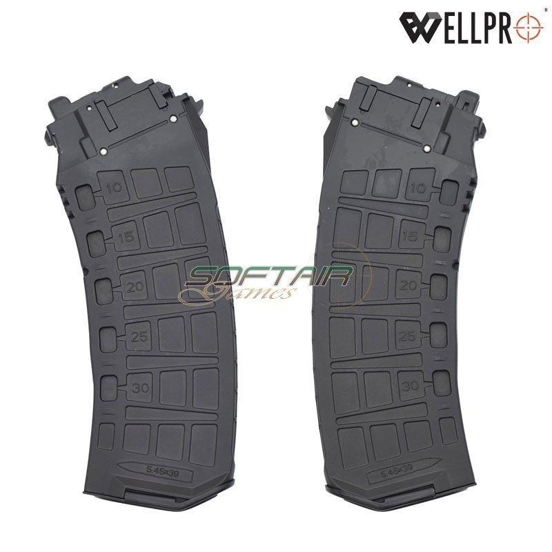 Caricatore a GAS 35bb per WE09 Black WELL PRO (carxg74c09)