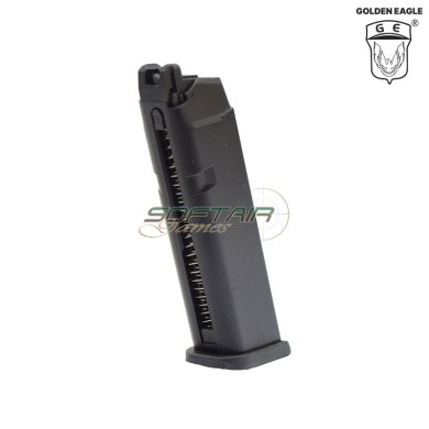 Caricatore a GAS 23bb per G17 BLACK Golden Eagle (mc-168)