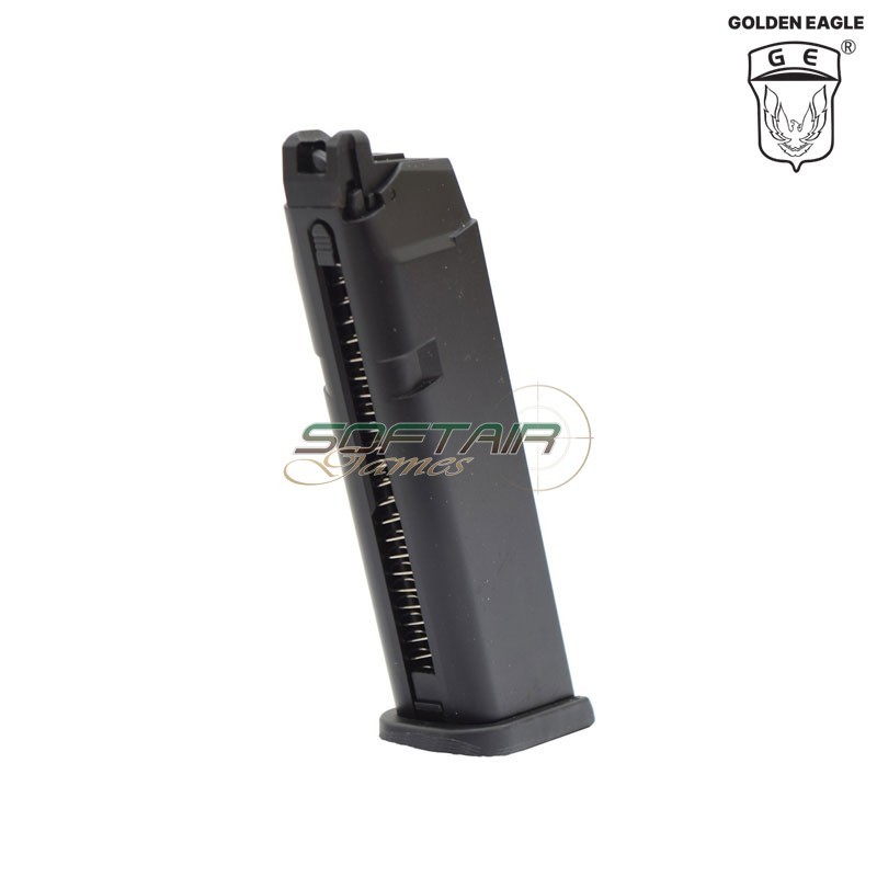 Caricatore a GAS 23bb per G17 BLACK Golden Eagle (mc-168)