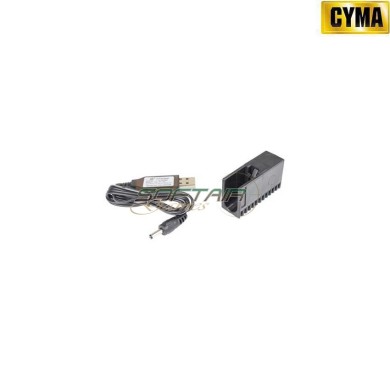 Aep Electric Pistol Batteries Charger USB Cyma (cm-hy133)