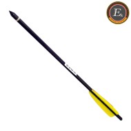Dardo in alluminio 16 pollici nero Ek Archery (d018b)