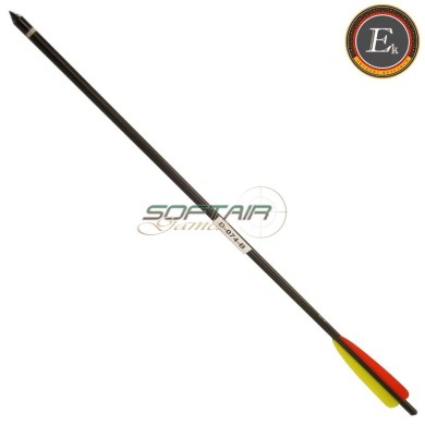 Dardo in alluminio 22 pollici nero Ek Archery (d074b)