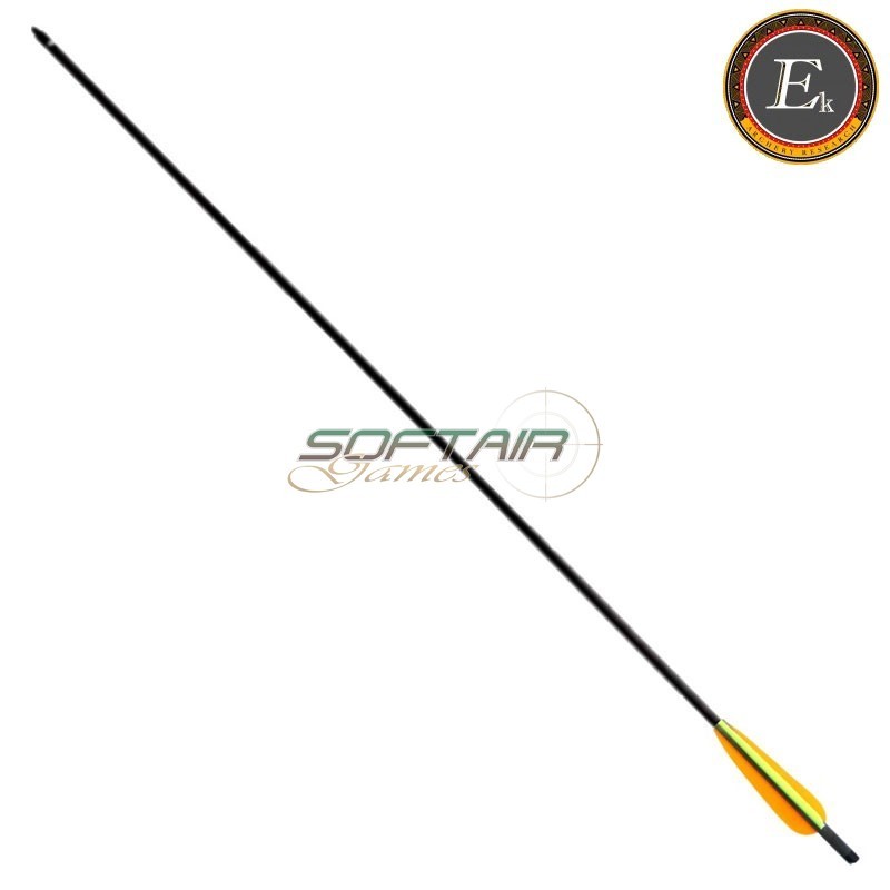 Dardo in carbonio 22 pollici nera Ek Archery (d069b)