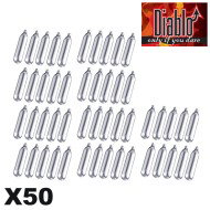 Set 50x bombolette CO2 da 12g Diablo (co2diablo-c50)