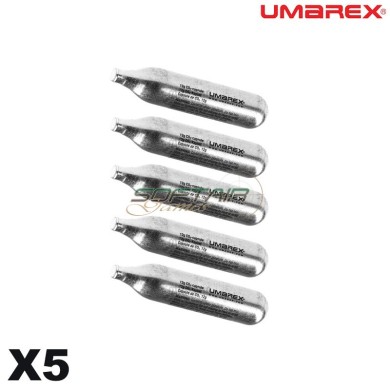 Set of 5x capsules CO2 12g Umarex (co2umarex-c5)