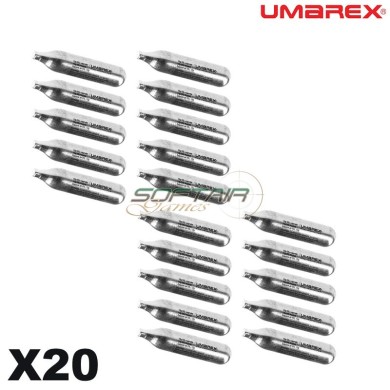Set of 20x capsules CO2 12g Umarex (co2umarex-c20)
