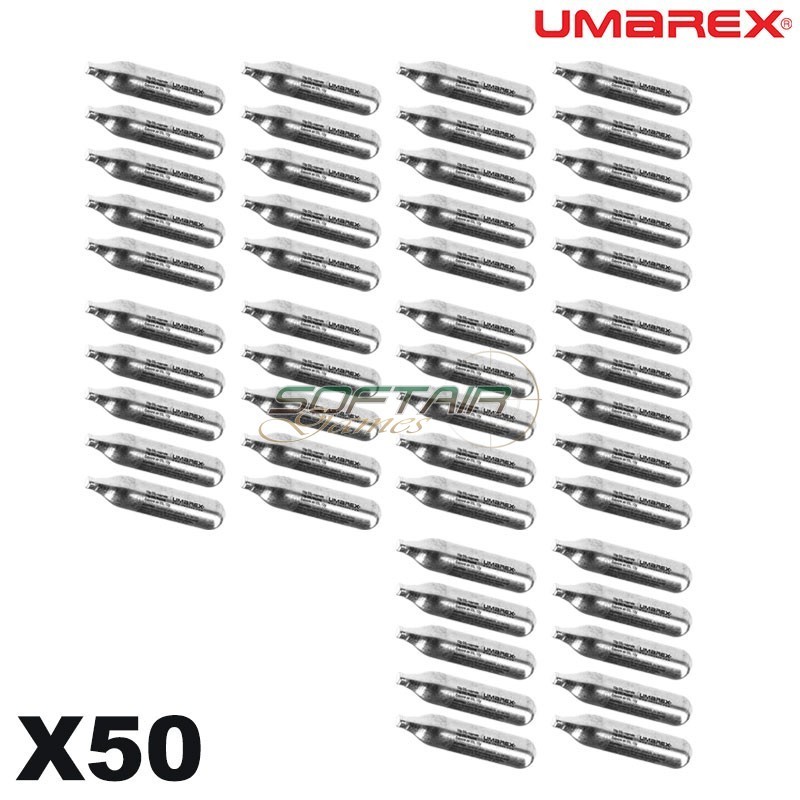 Set 50x bombolette CO2 da 12g Umarex (co2umarex-c50)