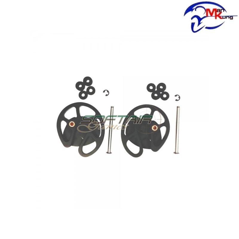 Set 2 carrucole di ricambio per balestre serie mk-xb53 Man Kung  (mk-xb53cam)