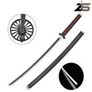 Katana Ornamentale con illuminazione led versione bamboo Tanjiro ZSwords (zs650gdwd-ls)
