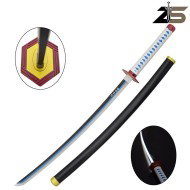 Katana ornamentale con illuminazione led versione bamboo ZSwords Giyu (zs654gdwd-ls)