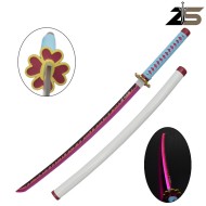 ORNAMENTAL KATANA with LED Illumination Bamboo Version ZSWORDS (ZS662GDWD-LS)