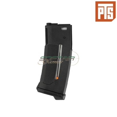 Mid-cap magazine EPM1-RX 250BB for M4 AEG Black PTS® (PT167450307)