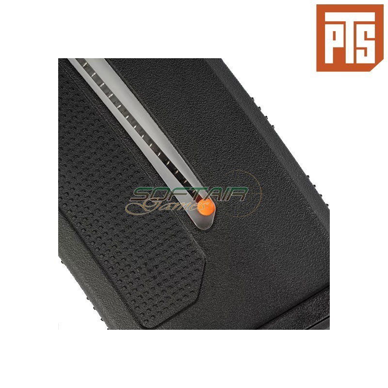 Caricatore monofilare EPM1-RX 250BB per M4 AEG Black PTS® (PT167450307)