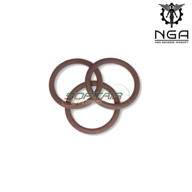 O-Ring VITON per testa pistone SET 3pz NGA (ORTPV3001)