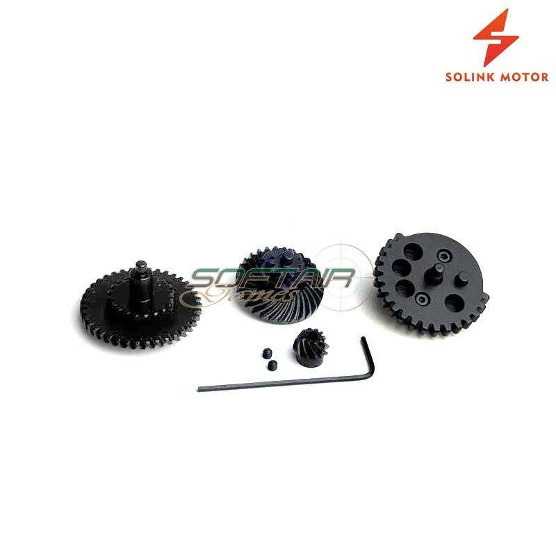 Set Ingranaggi SR25 18:1 Elicoidali + Pinione Solink (SM-SR25-19-181-H-N)