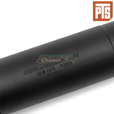 Silenziatore GP5 Direct Thread Suppressor Griffin Armament PTS® (pts-ga054493307)