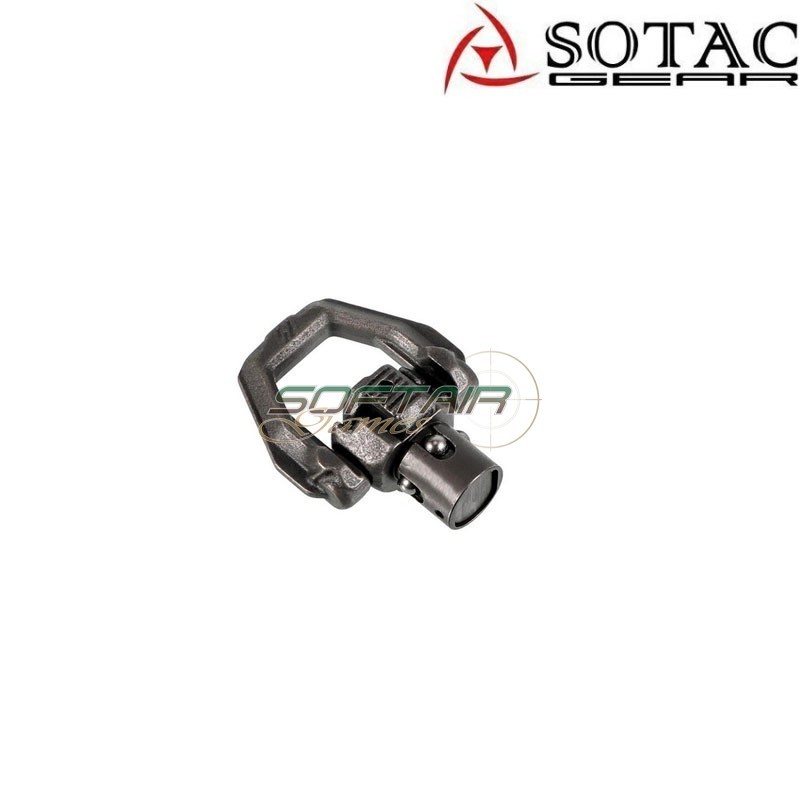 SI style Anello cinghia Micro BLACK Sotac (sg-dh-0611-bk)