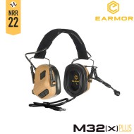 M32X PLUS Cuffie Noise-cancelling TAN Earmor (M32-X-PLUS-TAN)
