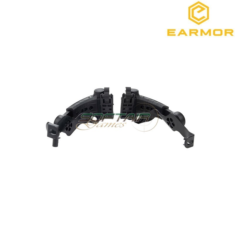 Helmet adapter COYOTE BROWN Tactical arm M16A for M32 Mark 4 / PLUS series Earmor (ea-m16a-cb)