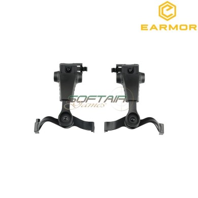 Adattatore elmetto FOLIAGE GREEN Tactical arm M16A per M32 Mark 4 / PLUS serie Earmor (ea-m16a-fg)