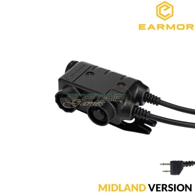 Tactical PPT Dual-Comm M56 per MIDLAND Earmor (ea-m56-mid-u174)