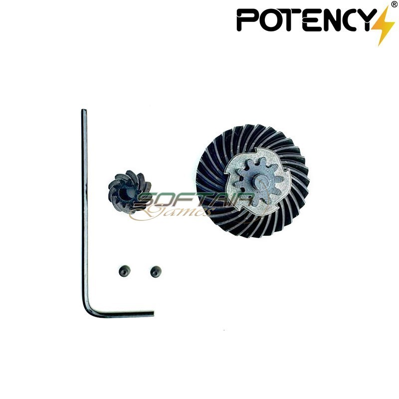 Helical bevel gear SPIRAL Complete Kit Potency® (PTY-SPIRAL-CKIT)