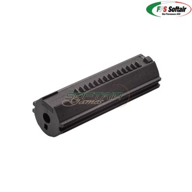Piston in technopolymer loaded with carbon fiber for MP5 MARUI NGRS full metal rack 14 teeth FPS (fps-pm08cf)
