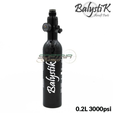 Alu HPA Tank 0.2L 3000psi with HP preset Balystik (BA-HPA-13CI-800)