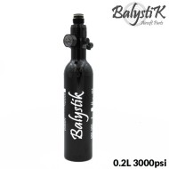 Alu HPA Tank 0.2L 3000psi with HP preset Balystik (BA-HPA-13CI-800)