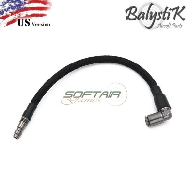 Braided line BLACK 250mm US Connector for HPA Balystik (BA-HPA-GSLBK-US)