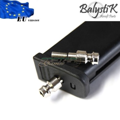 HPA male connector EU version for MARUI GBB magazine Balystik (BA-HPA-GBBNIPM-EU)