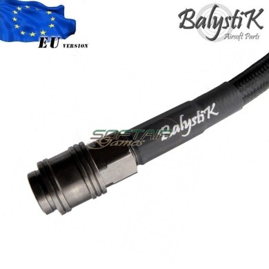 PREMIUM Braided line BLACK 100cm EU Connector for HPA Balystik (BA-HPA-BLPBK-EU)