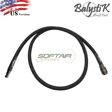 PREMIUM Braided line BLACK 100cm US Connector for HPA Balystik (BA-HPA-BLPBK-US)