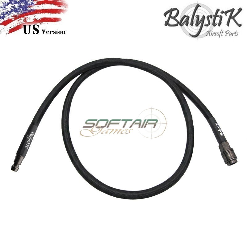 Linea intrecciata PREMIUM NERA 100m Connettore US per HPA Balystik (BA-HPA-BLPBK-US)