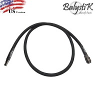 PREMIUM Braided line BLACK 100cm US Connector for HPA Balystik (BA-HPA-BLPBK-US)
