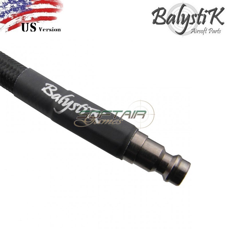 Linea intrecciata PREMIUM NERA 100m Connettore US per HPA Balystik (BA-HPA-BLPBK-US)