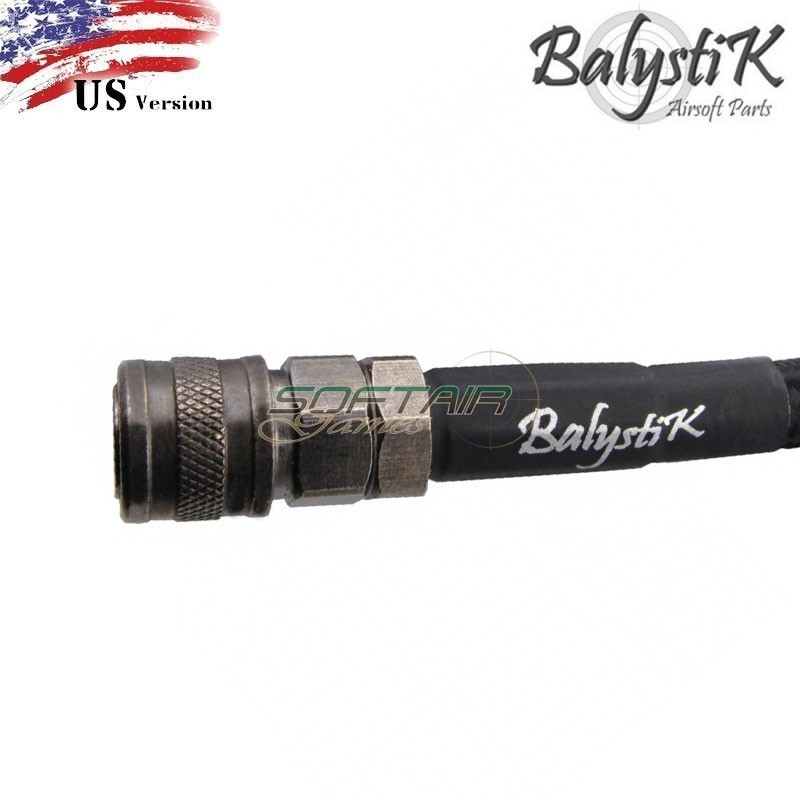 Linea intrecciata PREMIUM NERA 100m Connettore US per HPA Balystik (BA-HPA-BLPBK-US)
