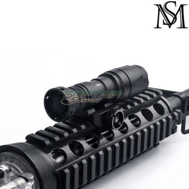 Flashlight M300A SF Mini scout two control kit BLACK Mil-Sim (MS-191-BK)