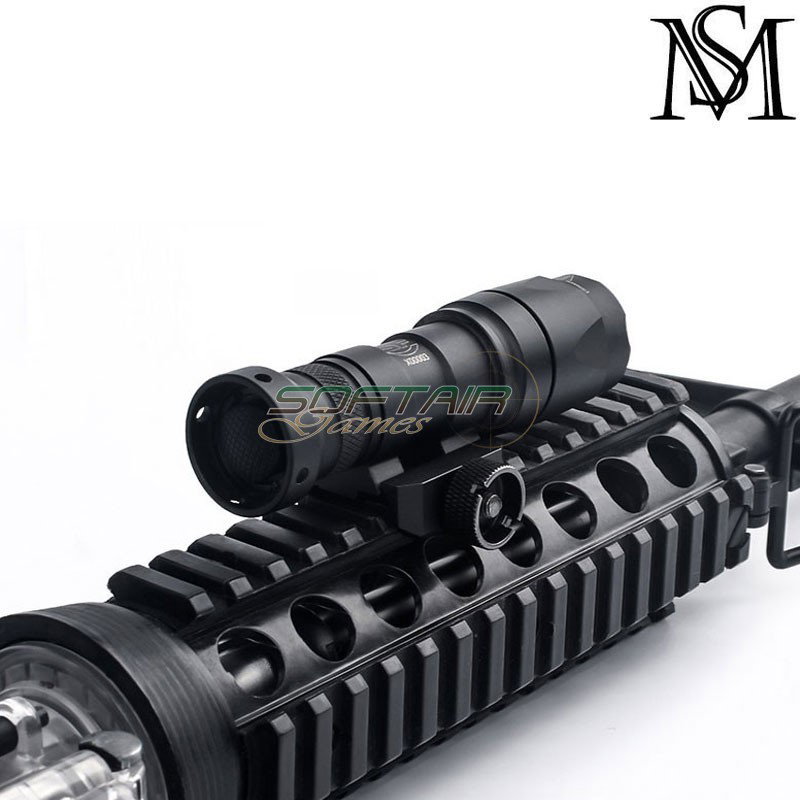 Torcia M300A SF Mini scout two control kit BLACK Mil-Sim (MS-191-BK)